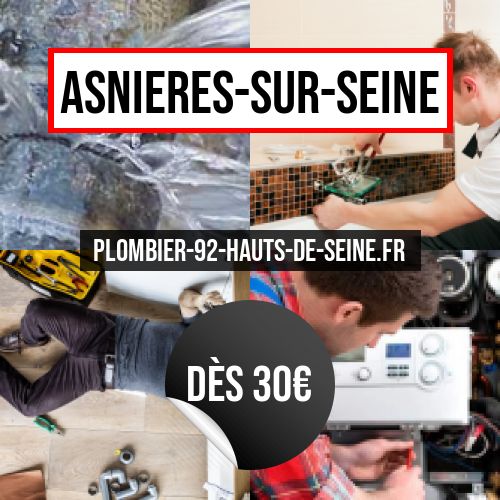 Plombier Asnières-sur-Seine