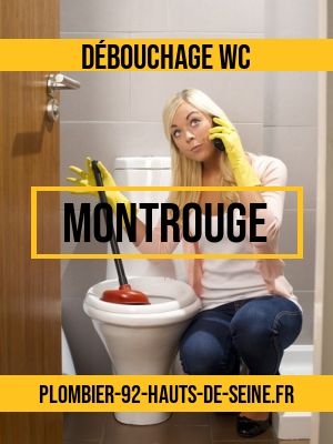 débouchage WC à Montrouge