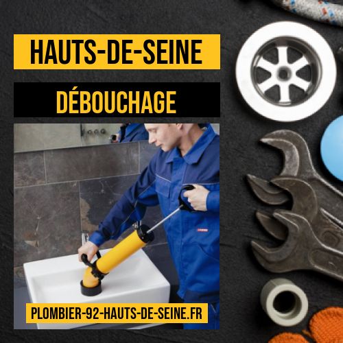 débouchage canalisation Hauts-de-Seine