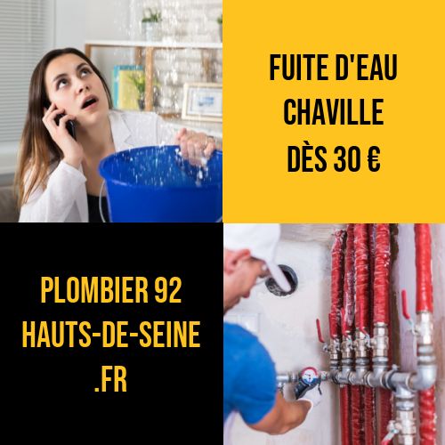fuite eau Chaville