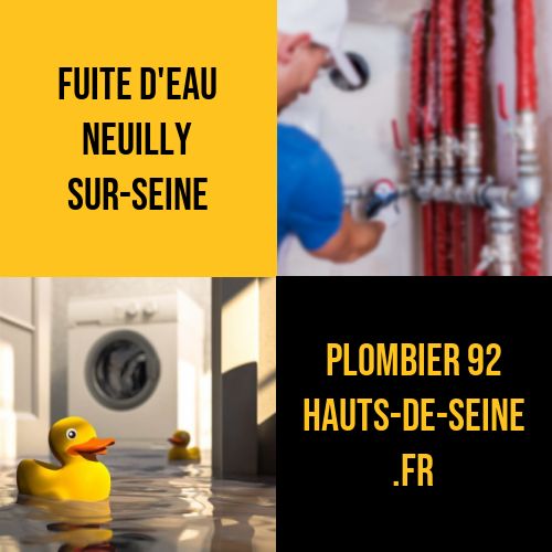 fuite eau Neuilly-sur-Seine