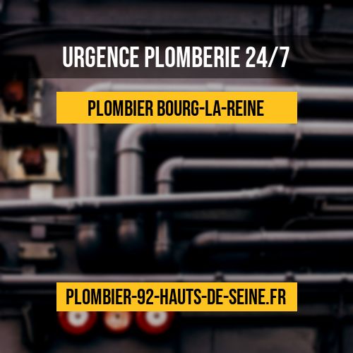 intervention de plomberie à Bourg-la-Reine