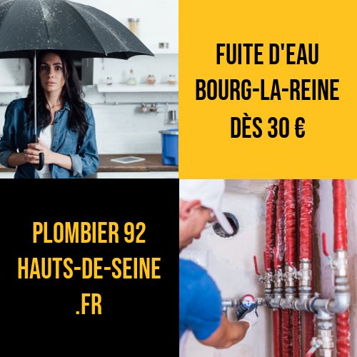 plombier Bourg-la-Reine robinet qui fuit