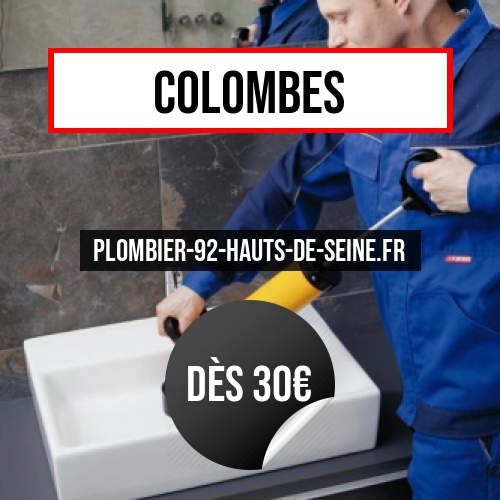 plombier Colombes 92