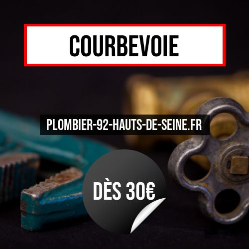 plombier Courbevoie