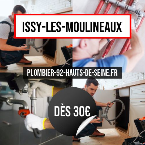 plombier Issy-les-Moulineaux
