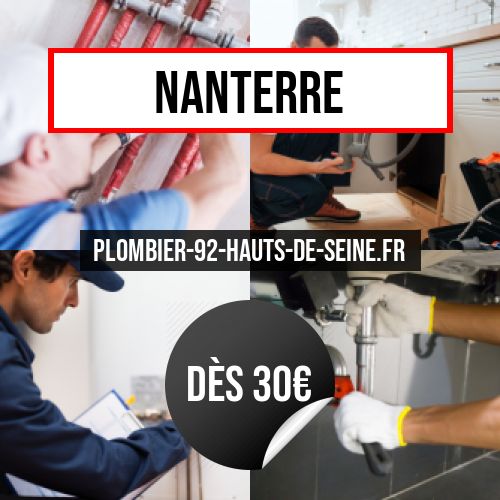 plombier Nanterre