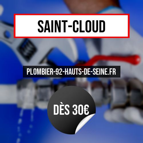 plombier Saint-Cloud