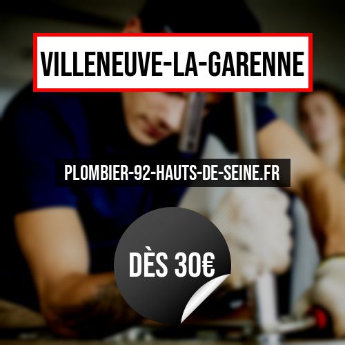 plombier Villeneuve-la-Garenne