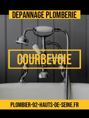 plombier à Courbevoie pas cher