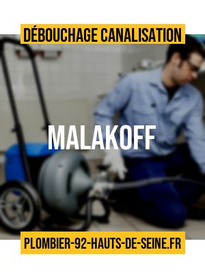 plombier malakoff pour débouchage