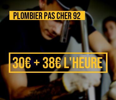 plombier 92 pas cher